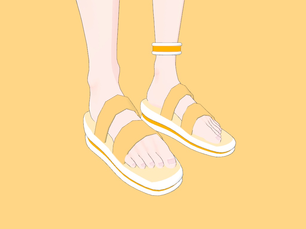 【Blanca;Redo用】フリルの水着セット