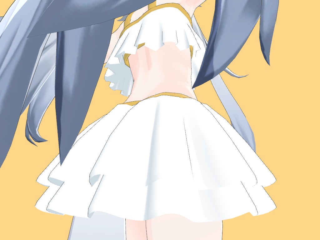 【Blanca;Redo用】フリルの水着セット