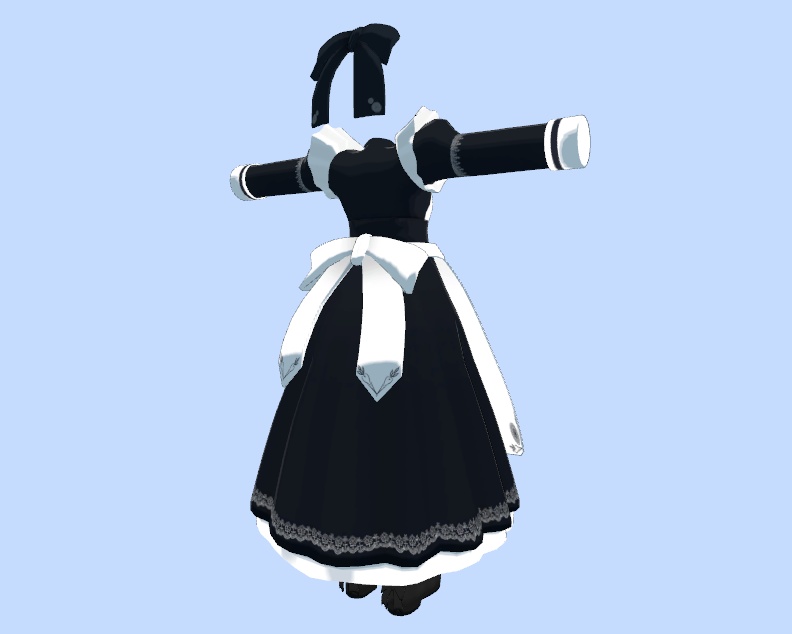 【4アバター対応】クラシカルメイド 【PB対応】