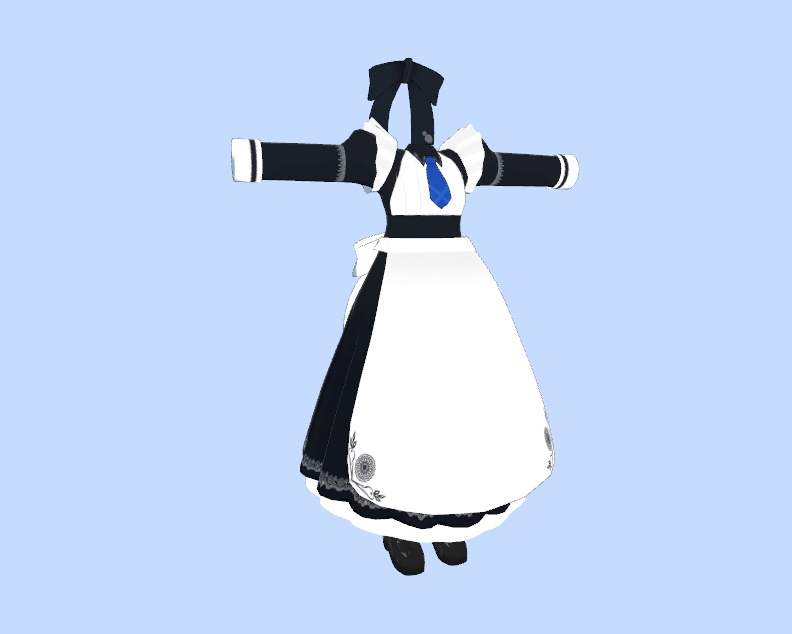 【4アバター対応】クラシカルメイド 【PB対応】