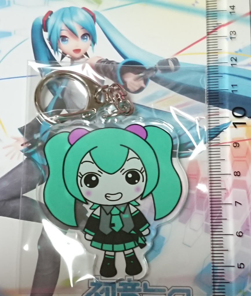 初音ミクちゃん アクリルキーホルダー