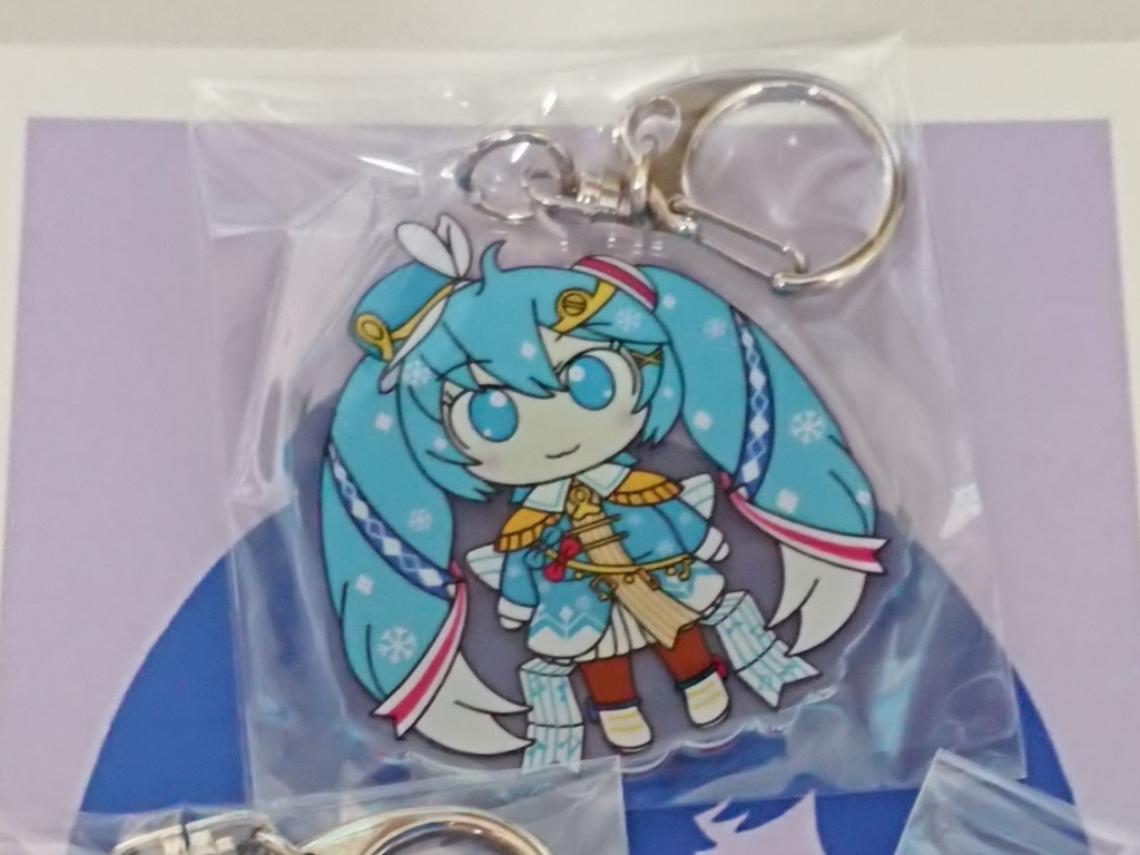 雪ミク(2020)ホルンちゃんアクリルキーホルダー