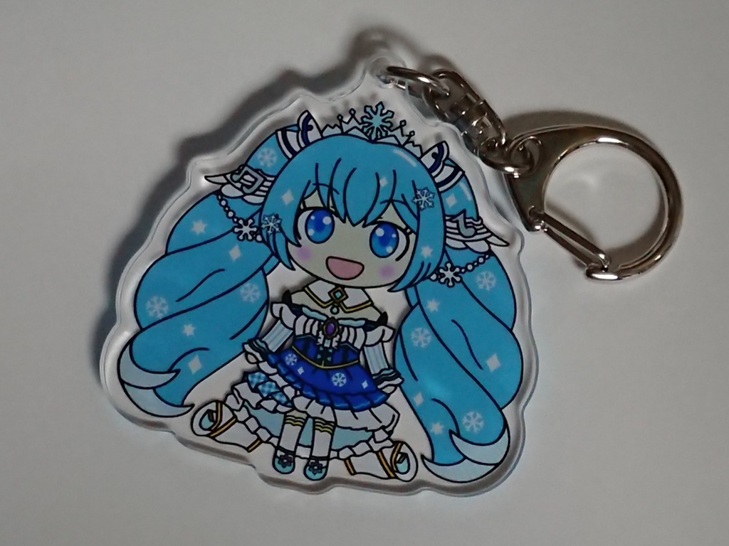 プリンセスちゃんアクリルキーホルダー(雪ミク2019)