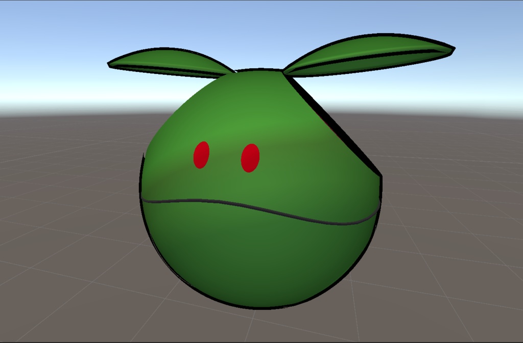 【VRC想定】連れて歩ける！かわいいハロ！