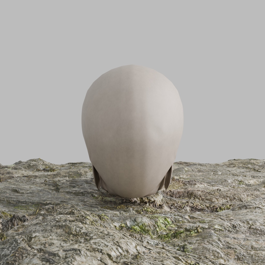 骸骨3Dモデル|Unity対応&軽量