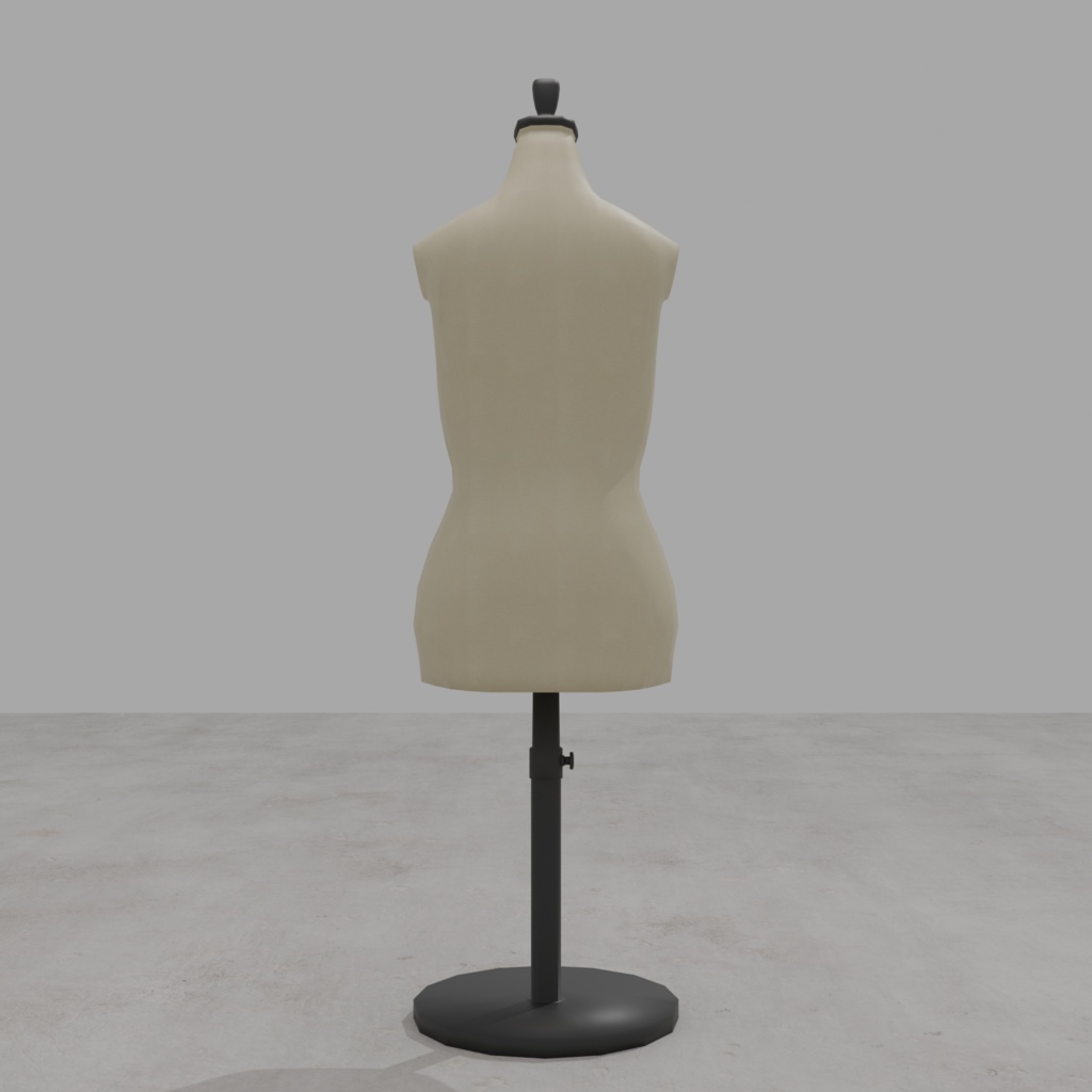 マネキン3Dモデル 2体|Unity対応