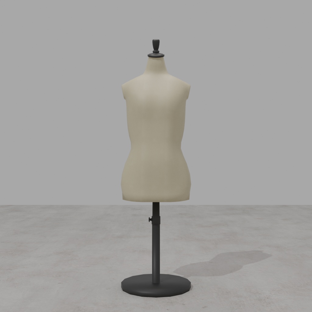 マネキン3Dモデル 2体|Unity対応