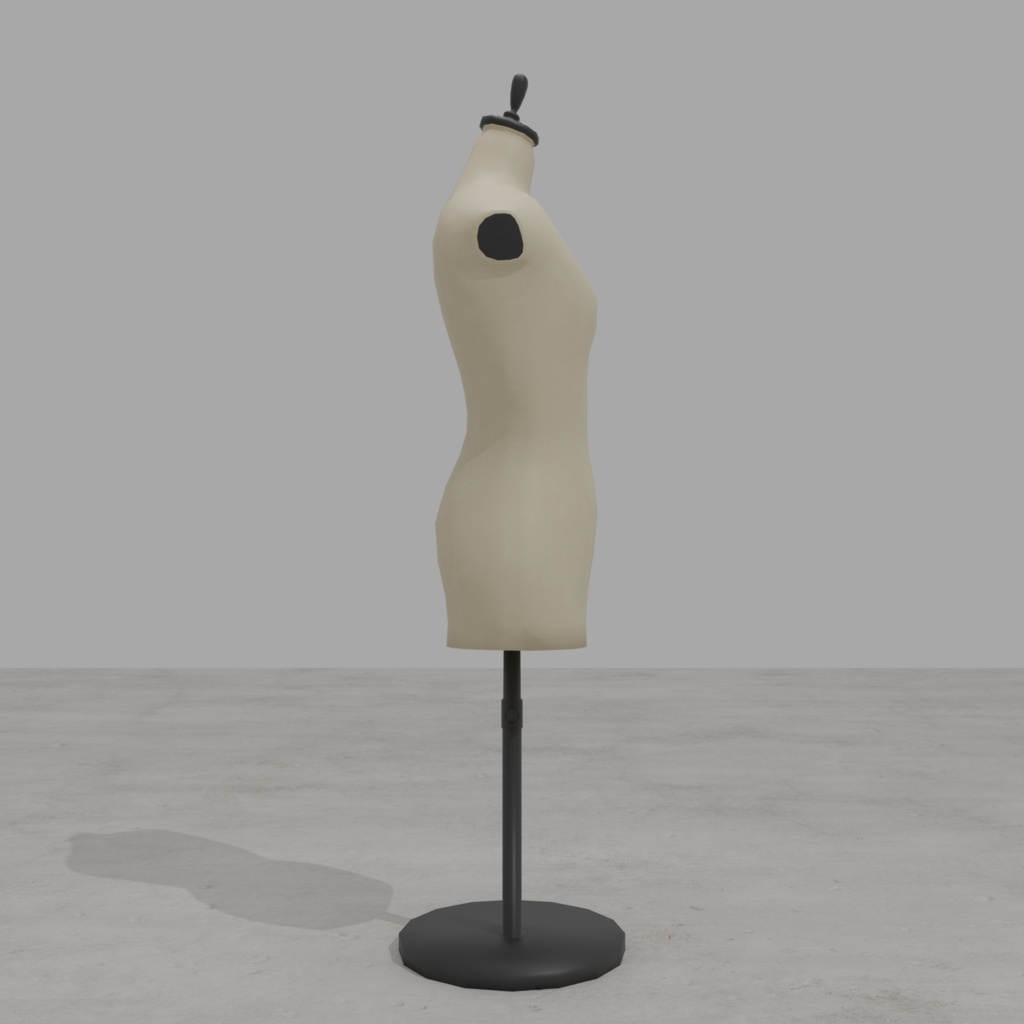 マネキン3Dモデル 2体|Unity対応