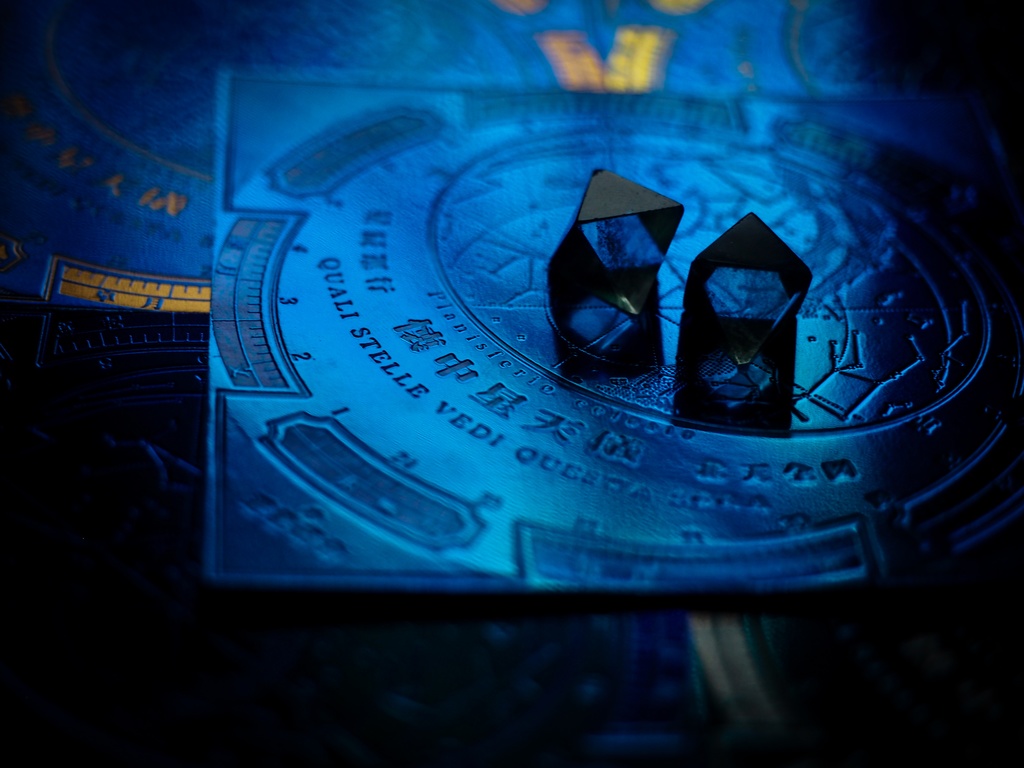 懐中星天儀紙盤(緑)