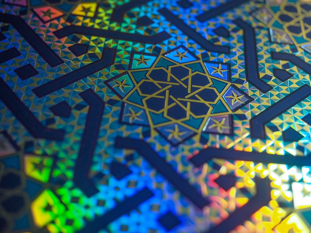 星紙絢爛 星月夜