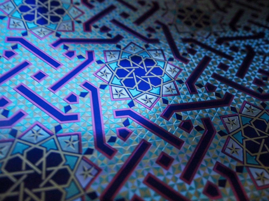 星紙絢爛 星月夜