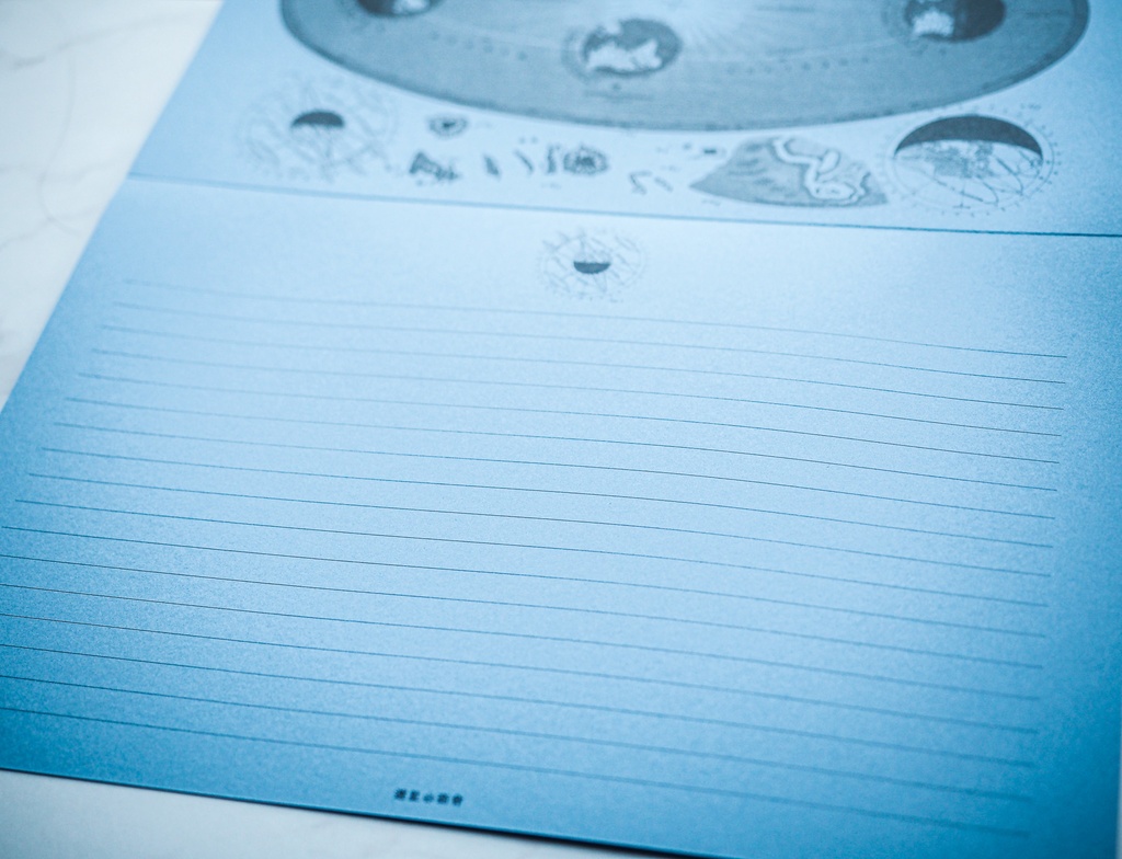 古図便箋綴 地球公転