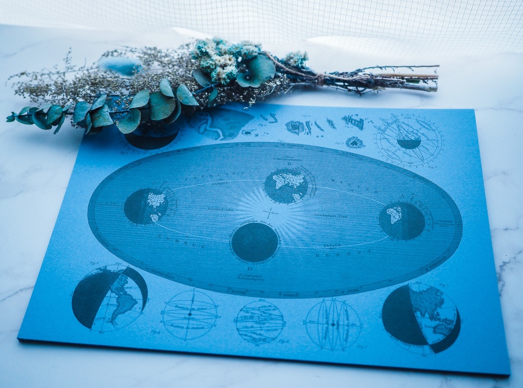 古図便箋綴 地球公転