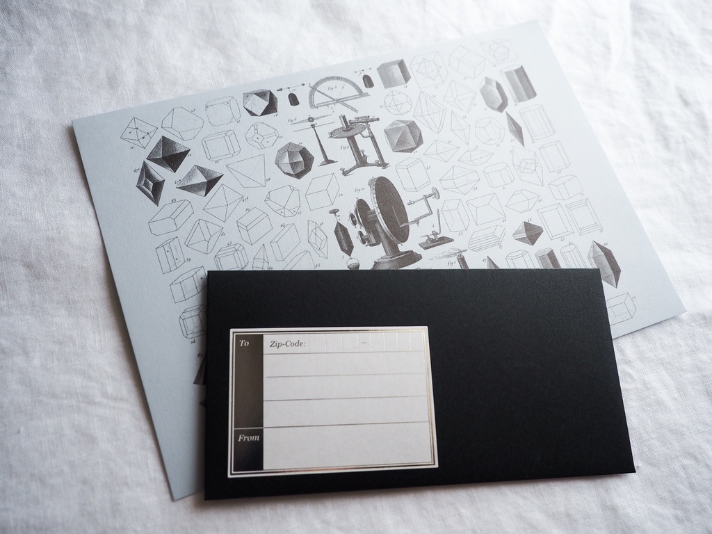 古図便箋綴 結晶