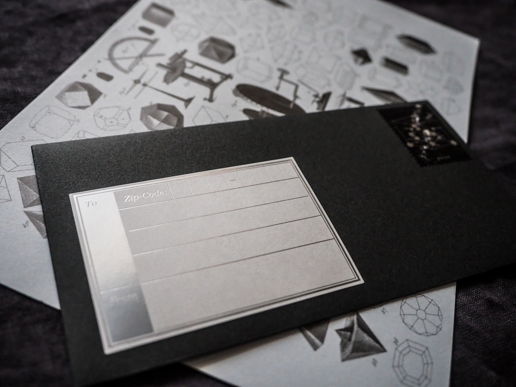 古図便箋綴 結晶