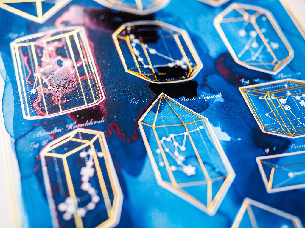 染彩楽紙 -結晶星-