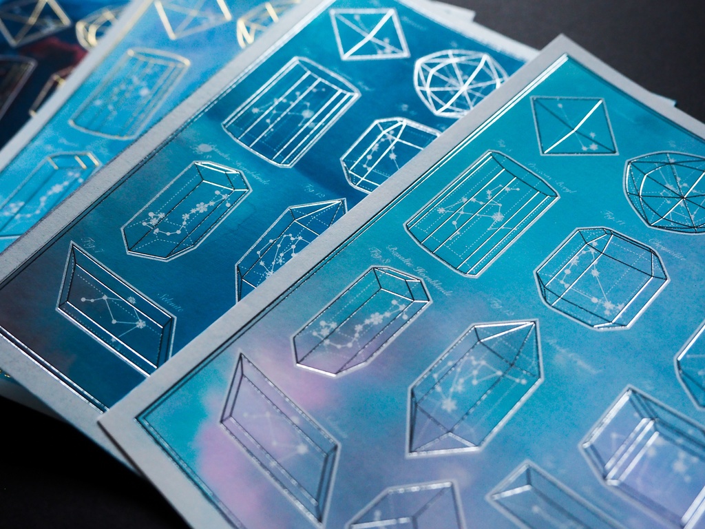 染彩楽紙 -結晶星-