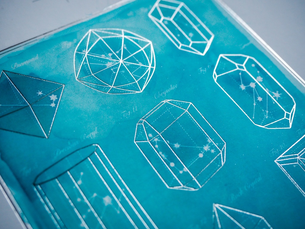 染彩楽紙 -結晶星-