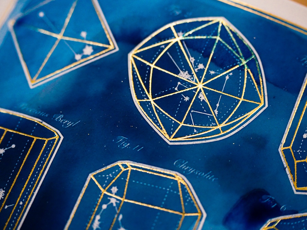 染彩楽紙 -結晶星-