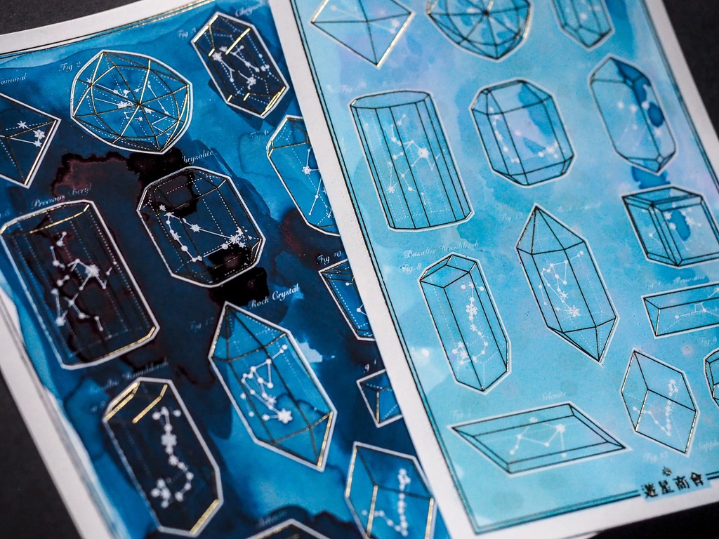 染彩楽紙 -結晶星-