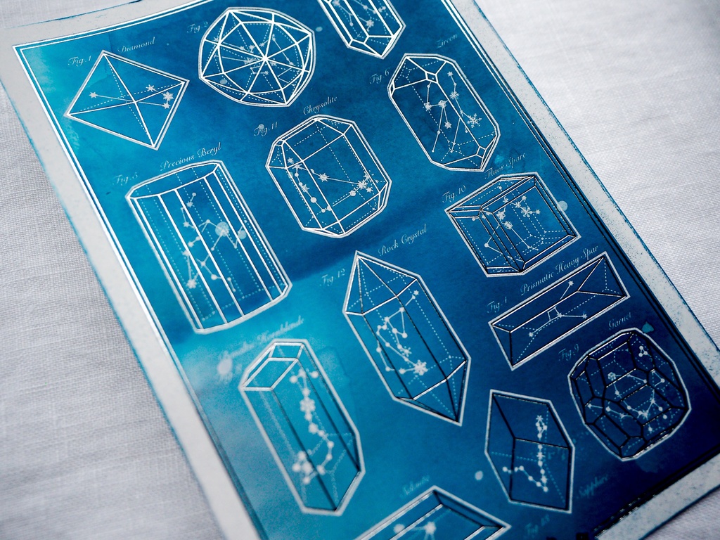 染彩楽紙 -結晶星-