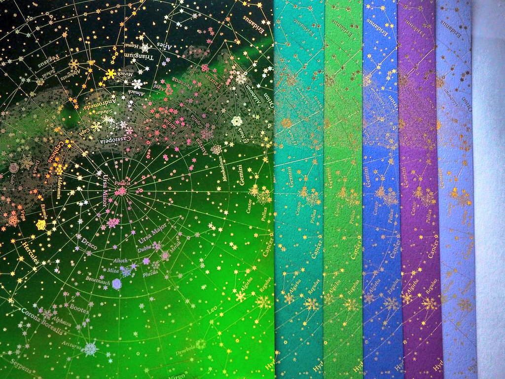 綺羅星紙 良夜(緑)