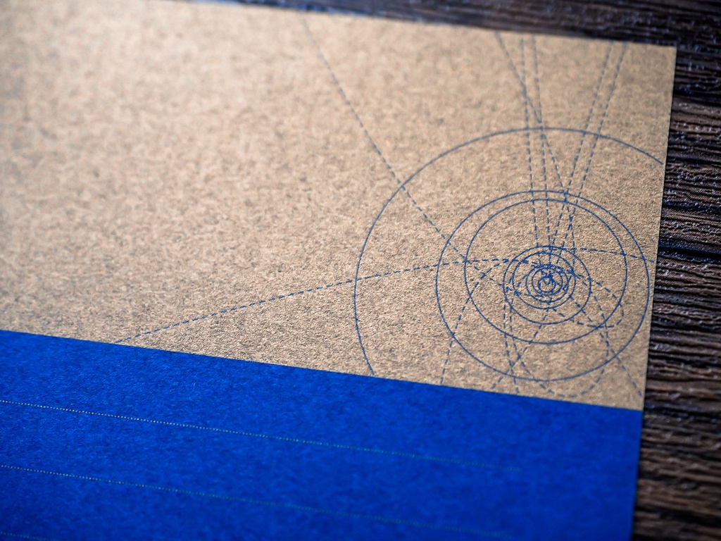 古図便箋綴 軌道図