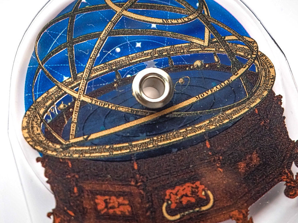 オーラリ(回転式アクリルキーホルダー)