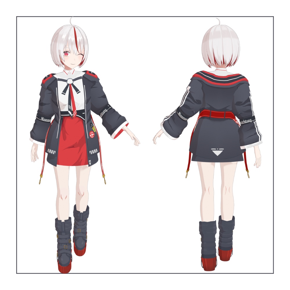 オリジナル3Dモデル『アインス』- Eins - Ver 1.01