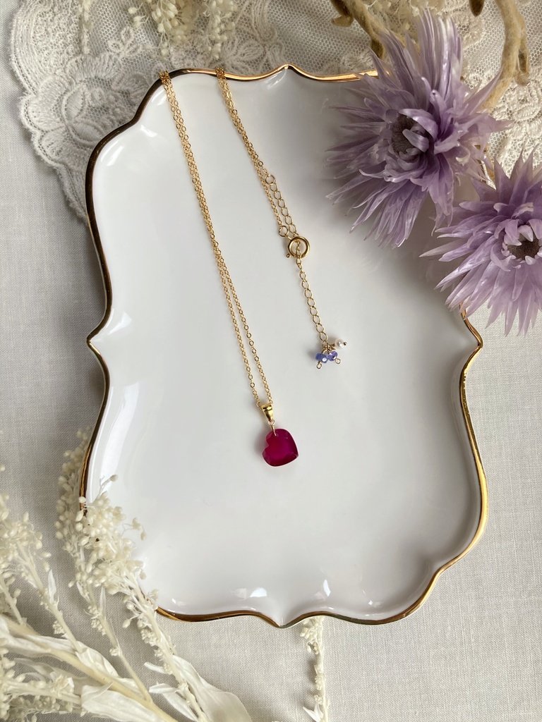 Heart and arrow ネックレス