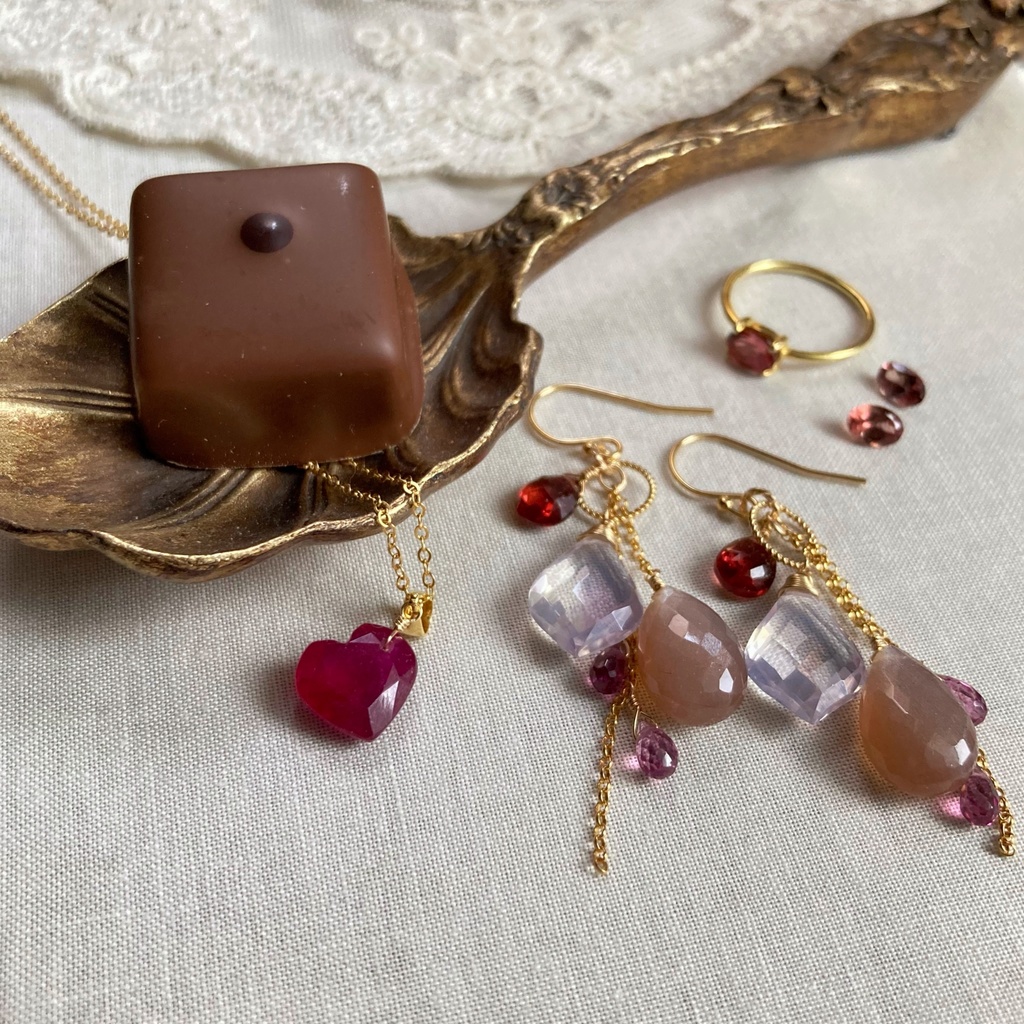 Heart and arrow ネックレス