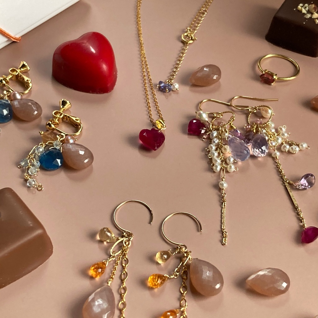 Heart and arrow ネックレス