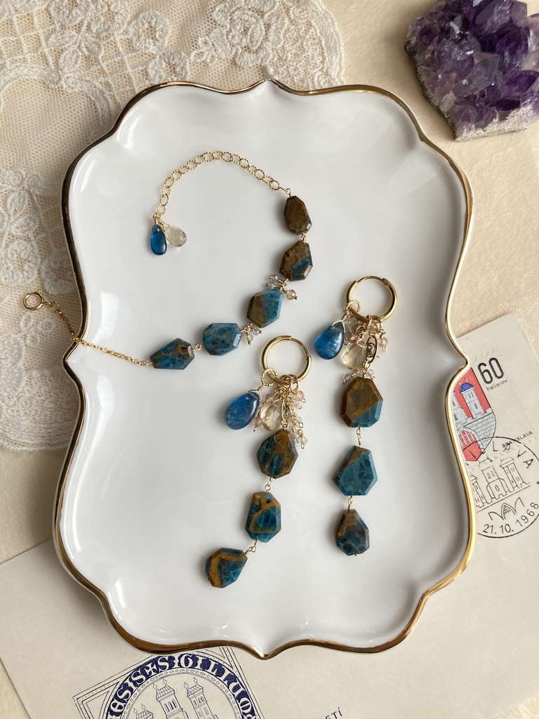 空の色に融ける ブレスレット