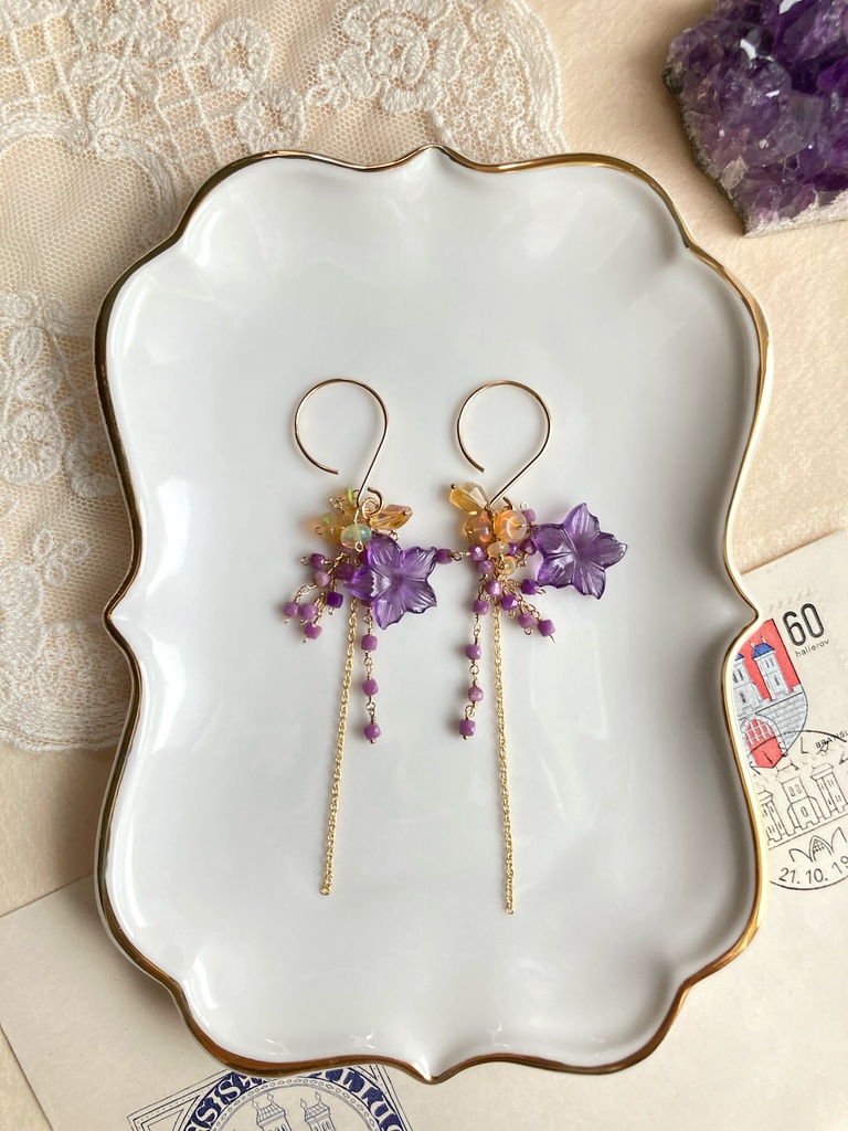 violet fizz..ピアス
