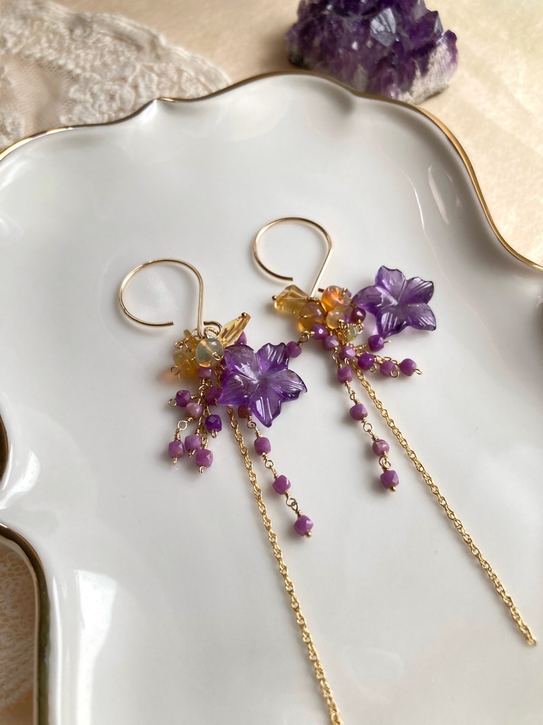 violet fizz..ピアス