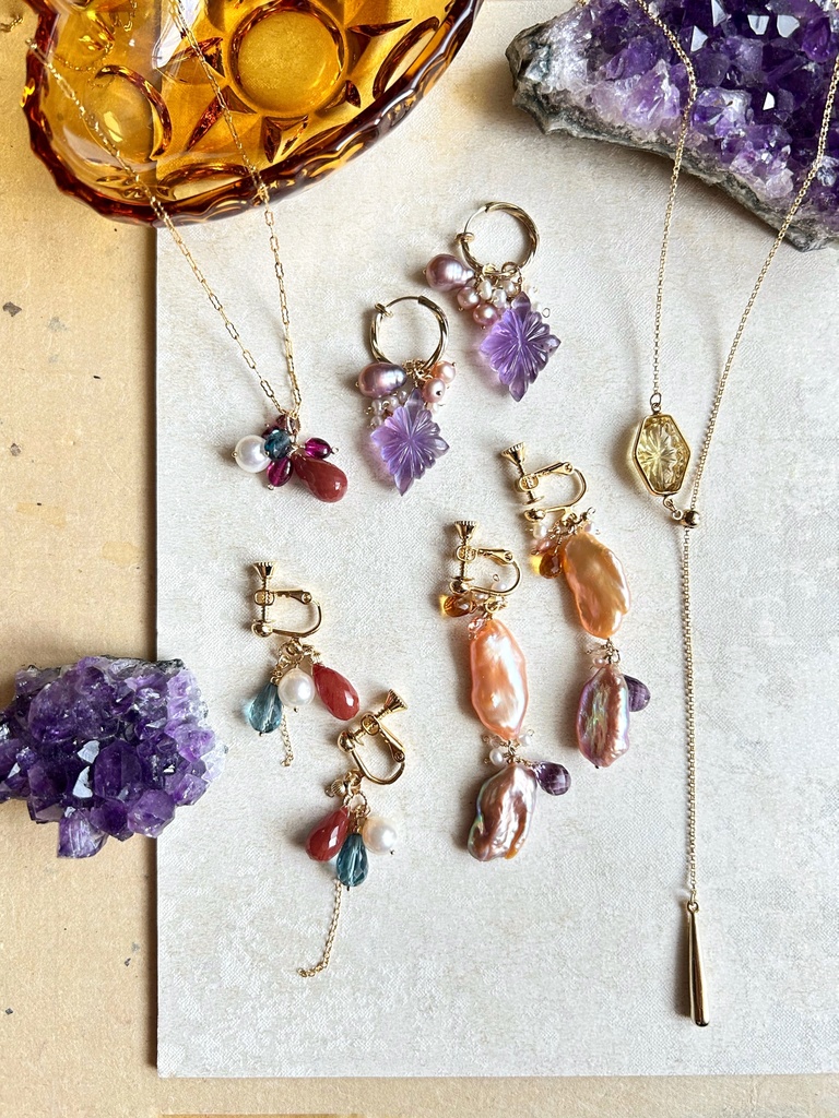 紅衣の翼 -イヤーアクセサリー-