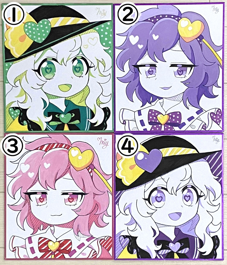 【色紙】古明地姉妹