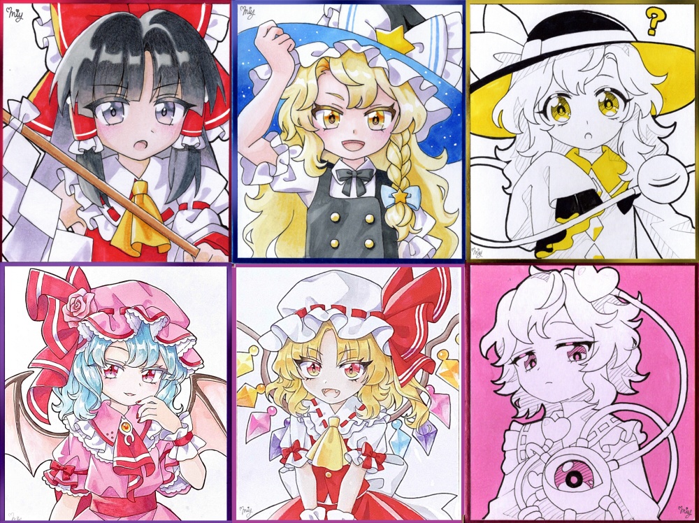 リクエスト色紙