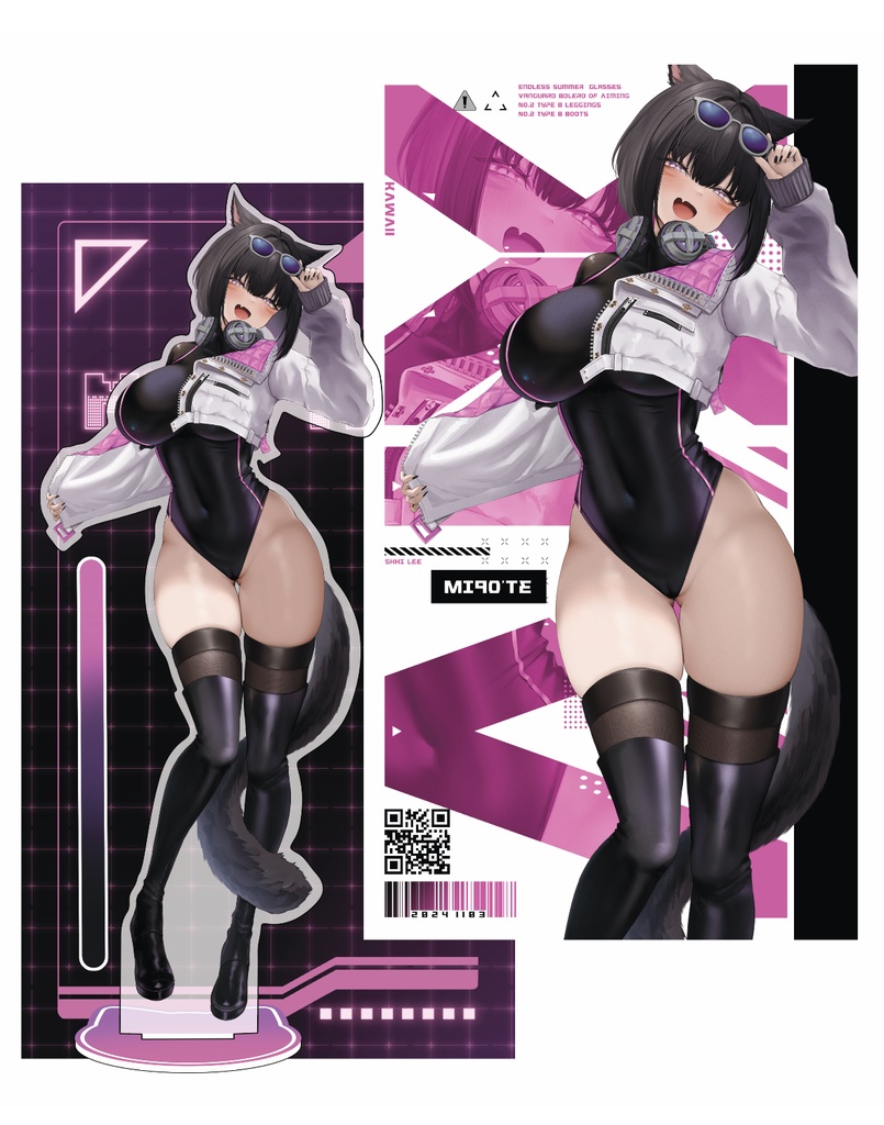 ナニかがデカいアクリルスタンド