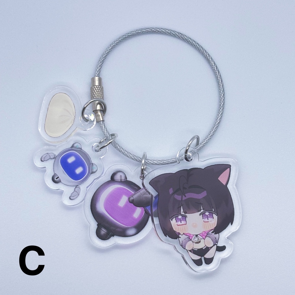 ミコッテアクリルキーホルダー