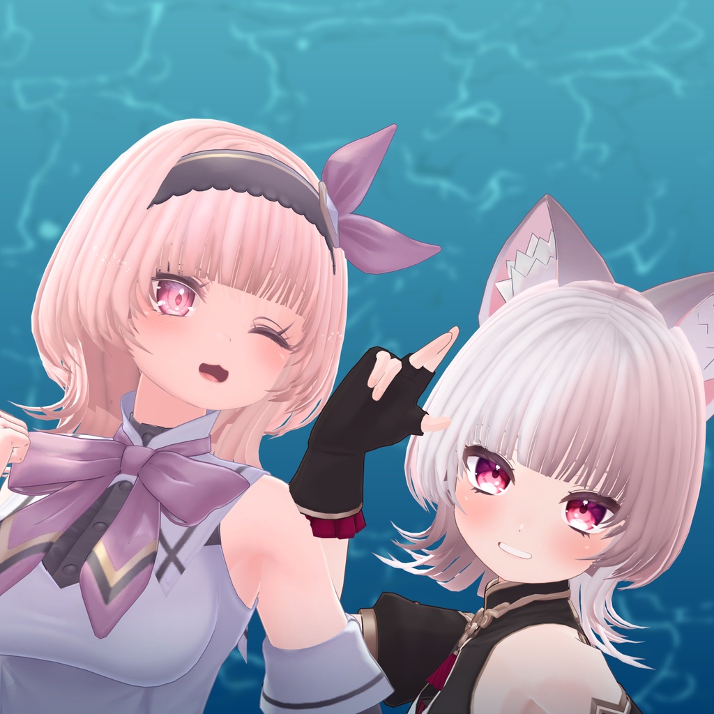 【VRChat】ゆらゆらクラゲヘアー