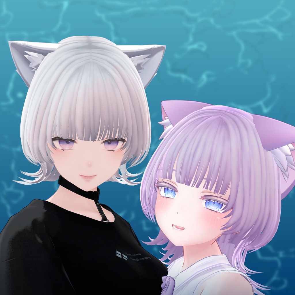 【VRChat】ゆらゆらクラゲヘアー