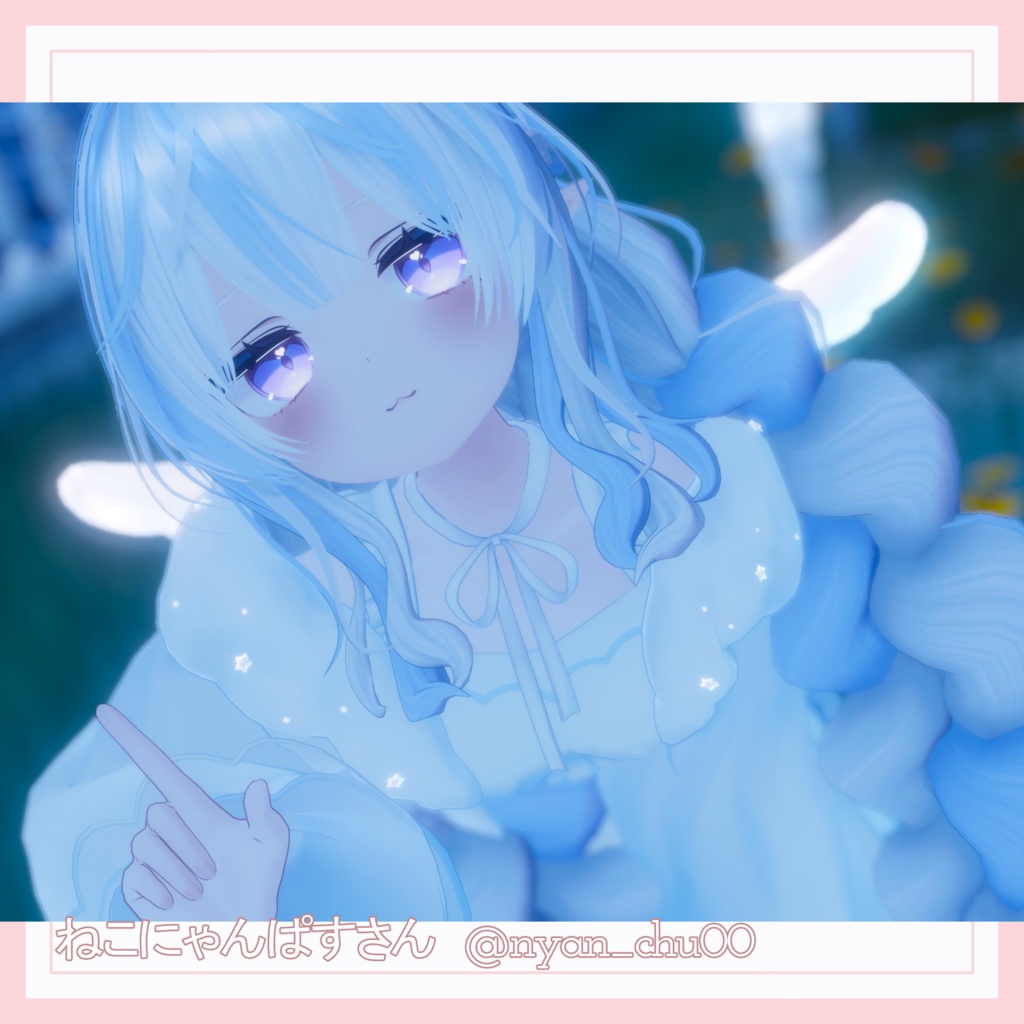 ツインおさげヘアー【VRChat】