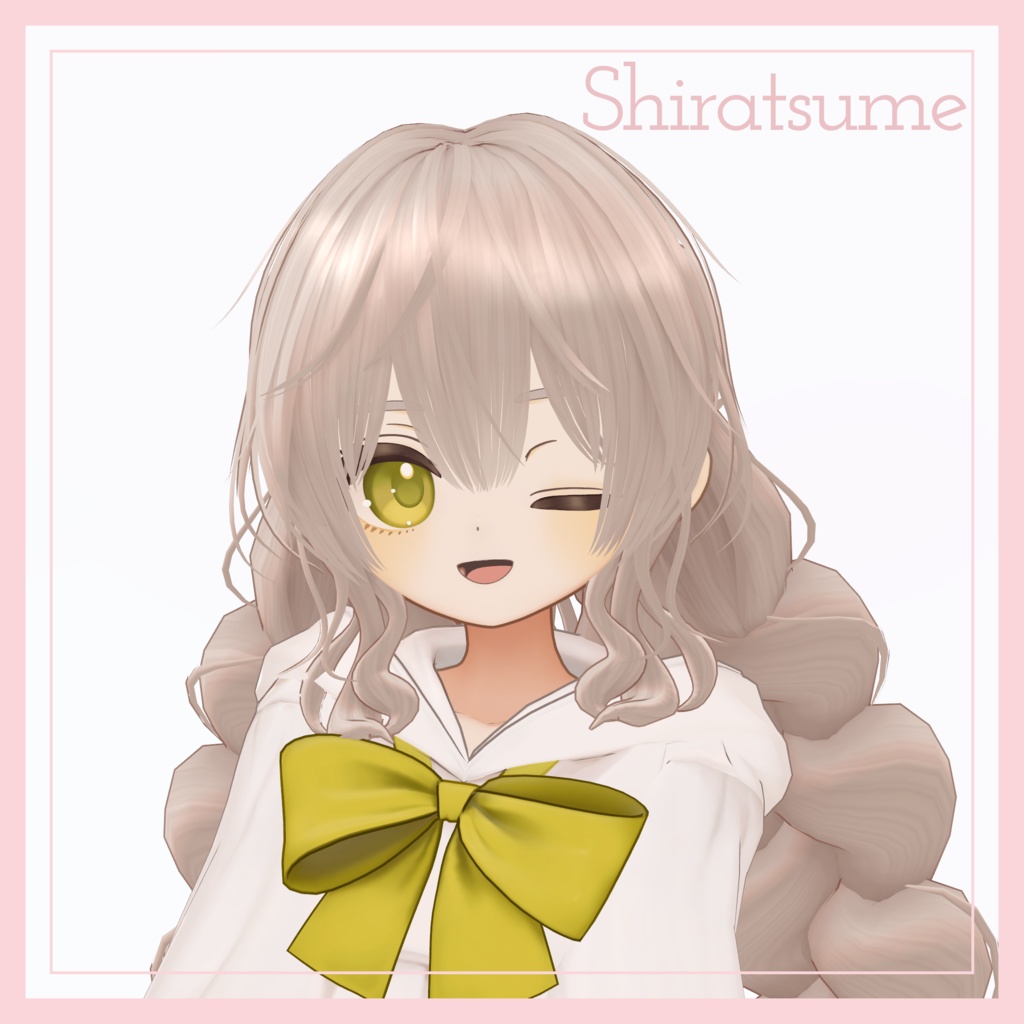 ツインおさげヘアー【VRChat】