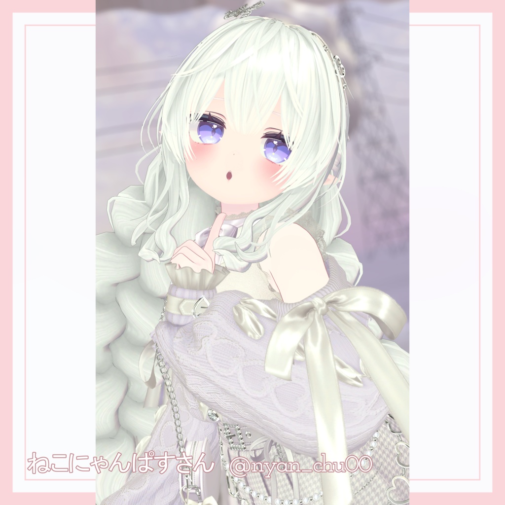 ツインおさげヘアー【VRChat】