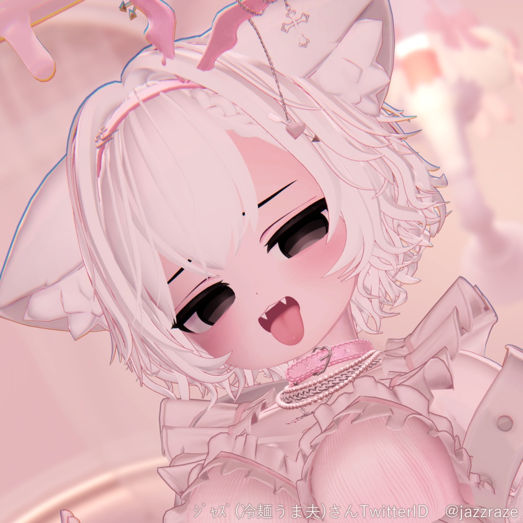 【VRChat】くしゃボブヘアー