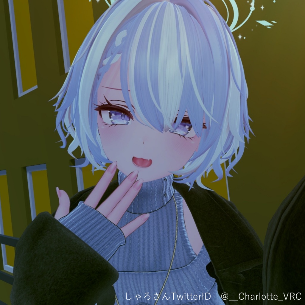 【VRChat】くしゃボブヘアー