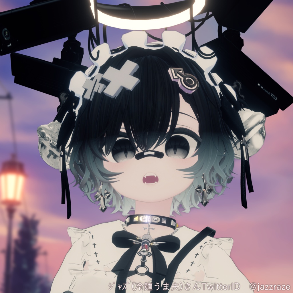 【VRChat】くしゃボブヘアー