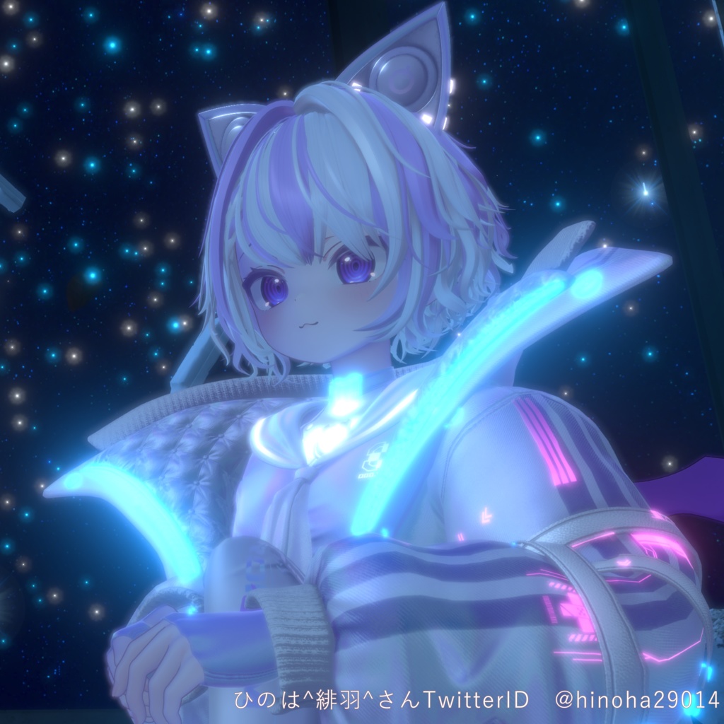 【VRChat】くしゃボブヘアー