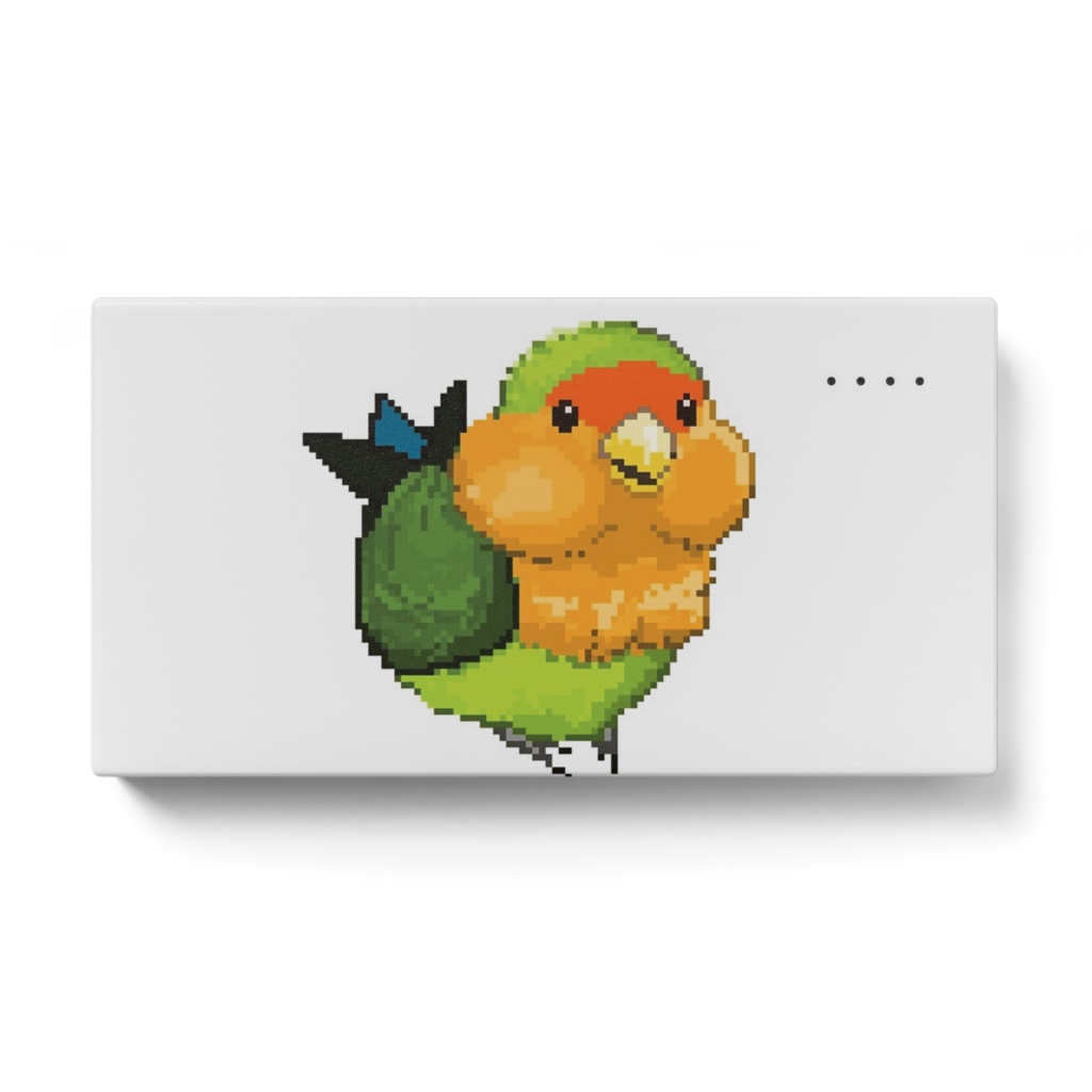 コザクラインコのモバイルバッテリー